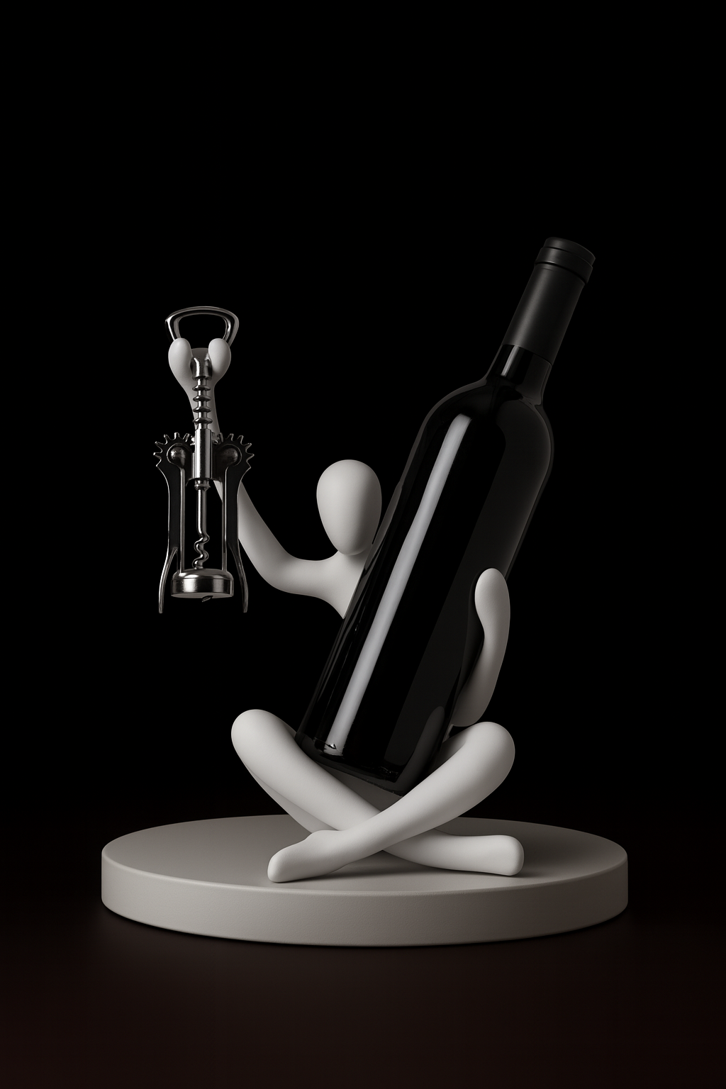 Wine Statue